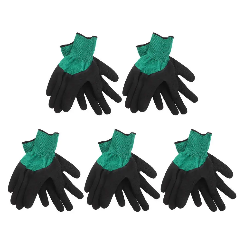 5Pairs Versatile Small Pet Gloves Anti-Scratch Flexible Dexterity for Hamster Bird Squirrel Parrot Rabbit