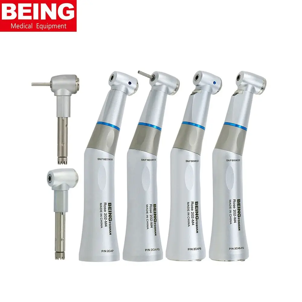 

BEING Dental Low Speed 1:1 Contra Angle Fiber Optic Handpiece Fit KaVo NSK Cleaning Tools 202CAP CH-18L CH-18H