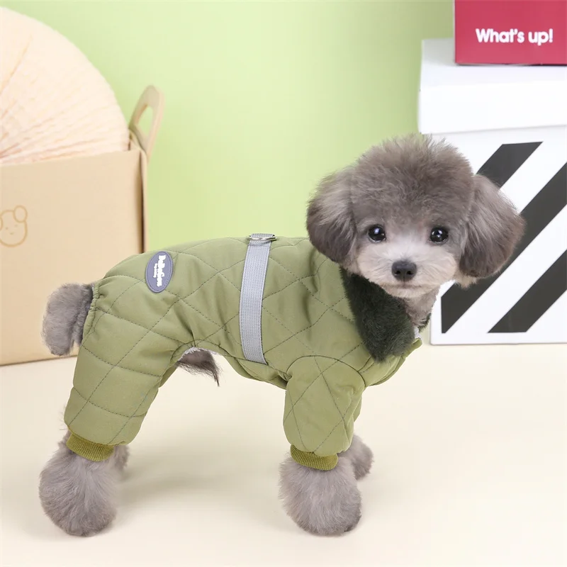 Warm Dog Clothes Winter Puppy Pet Coat Jacket For Small Medium Dogs Thicken Waterproof Yorkies Pets Clothing Hoodies Chihuahua
