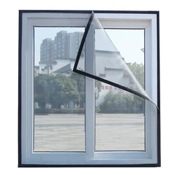 Washable Self-Adhesive Invisible Window Screen Custom, Anti-mosquito Window Net Mosquito Net Window Screen mosquito net