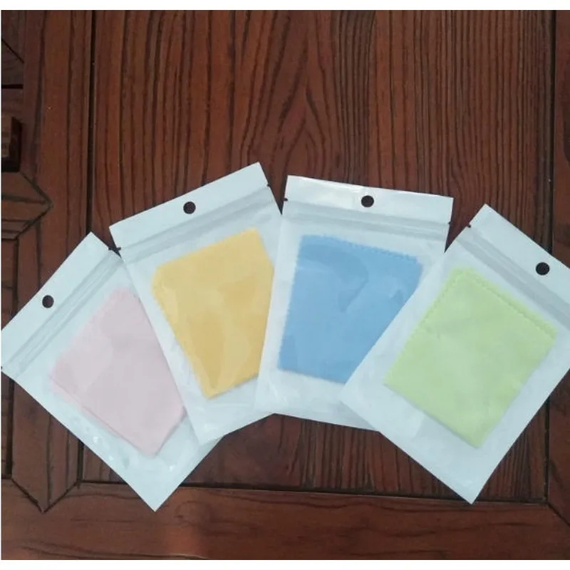 2PCS Ultrafine Fiber Cleaning Cloth for Instrument Accessories Individually Packaged Random Color Music Instrument Cleaning Towe