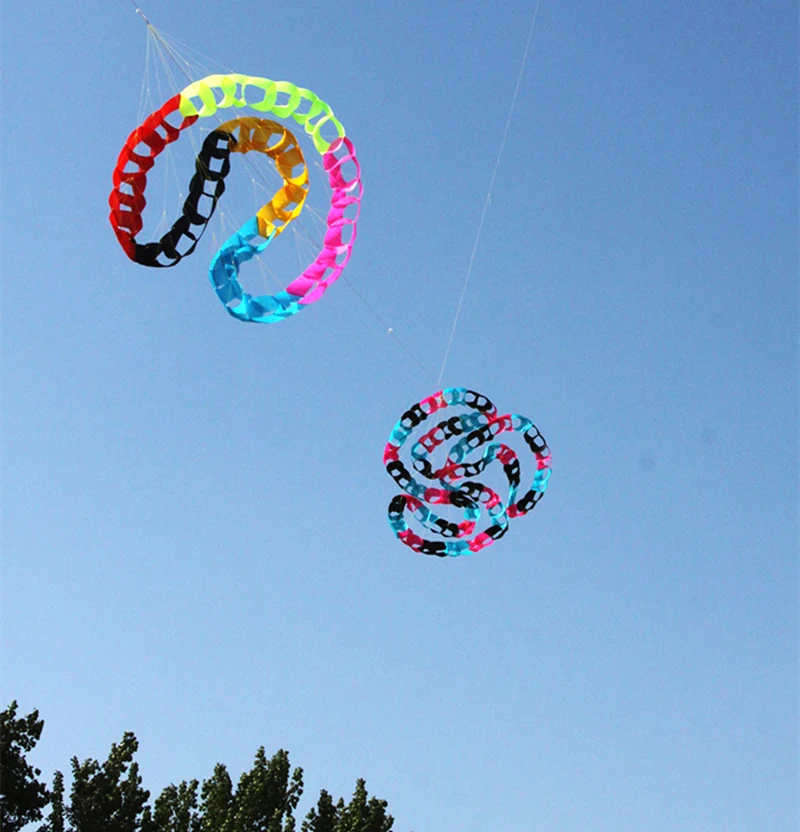 جوارب طائرة ورقية ثلاثية الأبعاد 96 فتحة دائرية قلادة طائرة ورقية تظهر ملحقات طائرة ورقية ناعمة من النايلون ألعاب خارجية طائرات ورقية كبيرة لينها دي بيبا متعة