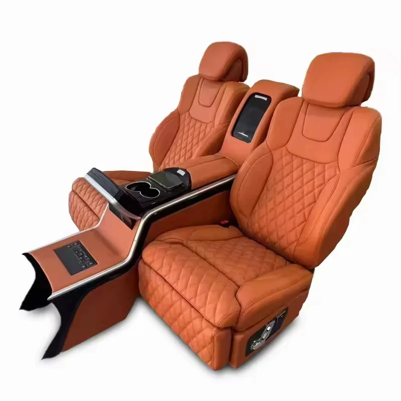 Car Accessories Premium Executive Full Leather Captain Seats Interior Conversion Tuning for SUVs Off-Road Vehicles
