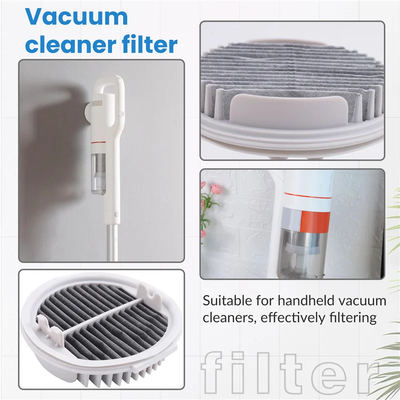 -A90P 1Pcs Efficient Hepa Wireless Vacuum Cleaner Filter For For Xiaomi Roidmi Wireless F8 Smart Handheld Vacuum Cleaner Accesso