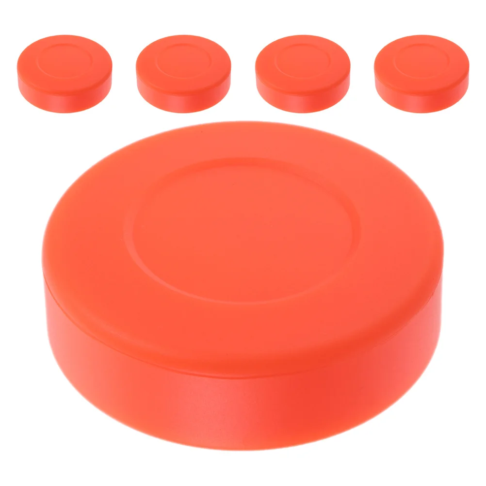 

5Pcs Ice Hockey Puck for Skill Development Matte Surface Professional Training Puck Hockey Practice Supplies Enhanced Grip