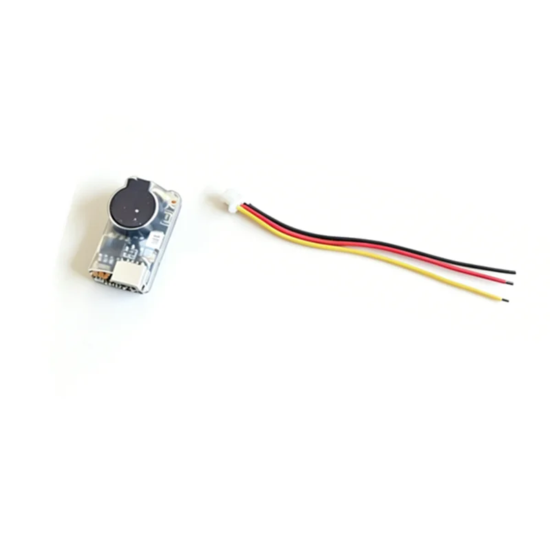 

Compact Soter BB Alarm Buzzer by HGLRC, 3.6g 22×12×12mm, Auto Alarm After Main Power Off for Lost FPV Drone