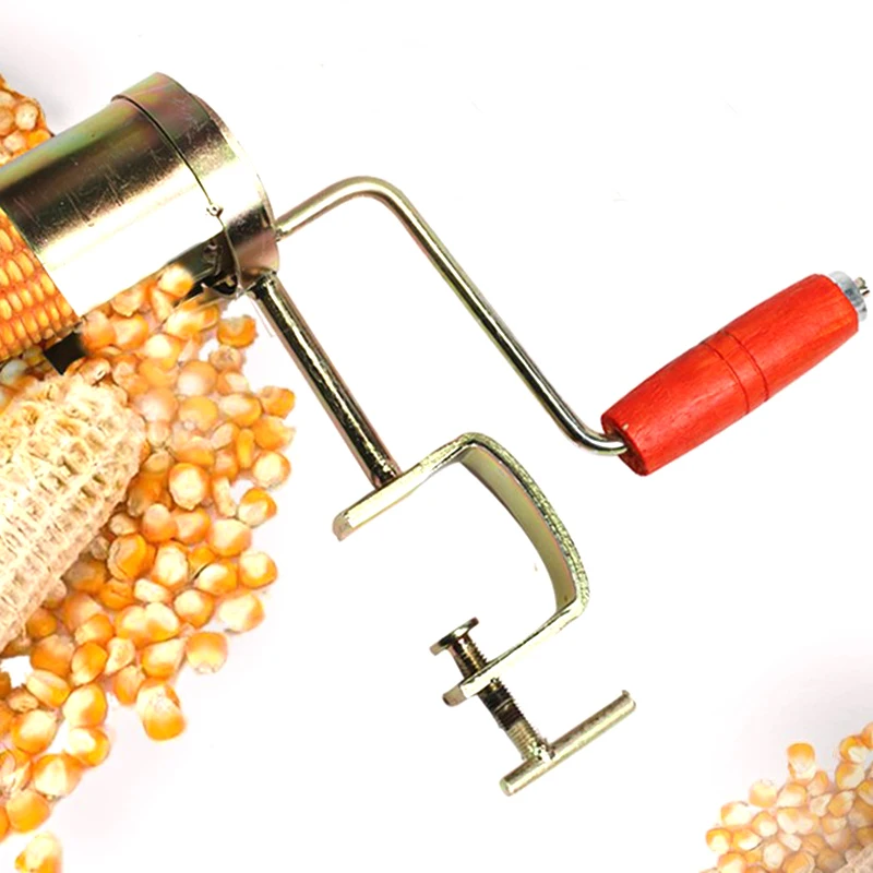 Creative Hand Planer Dry Corn Separator Easy One Step Rapid com Stripping Kerneler Cut Peel Thresher Device for Kitchen Gadgets