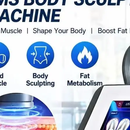 MYOslim EMS Body Sculpting Machine Electrical Muscle Stimulator Fat Burner Weight Loss Butt Lifter Shaper Body