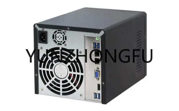 4-bay NAS storage desktop office computer server ITX interstellar snail hot swappable chassis