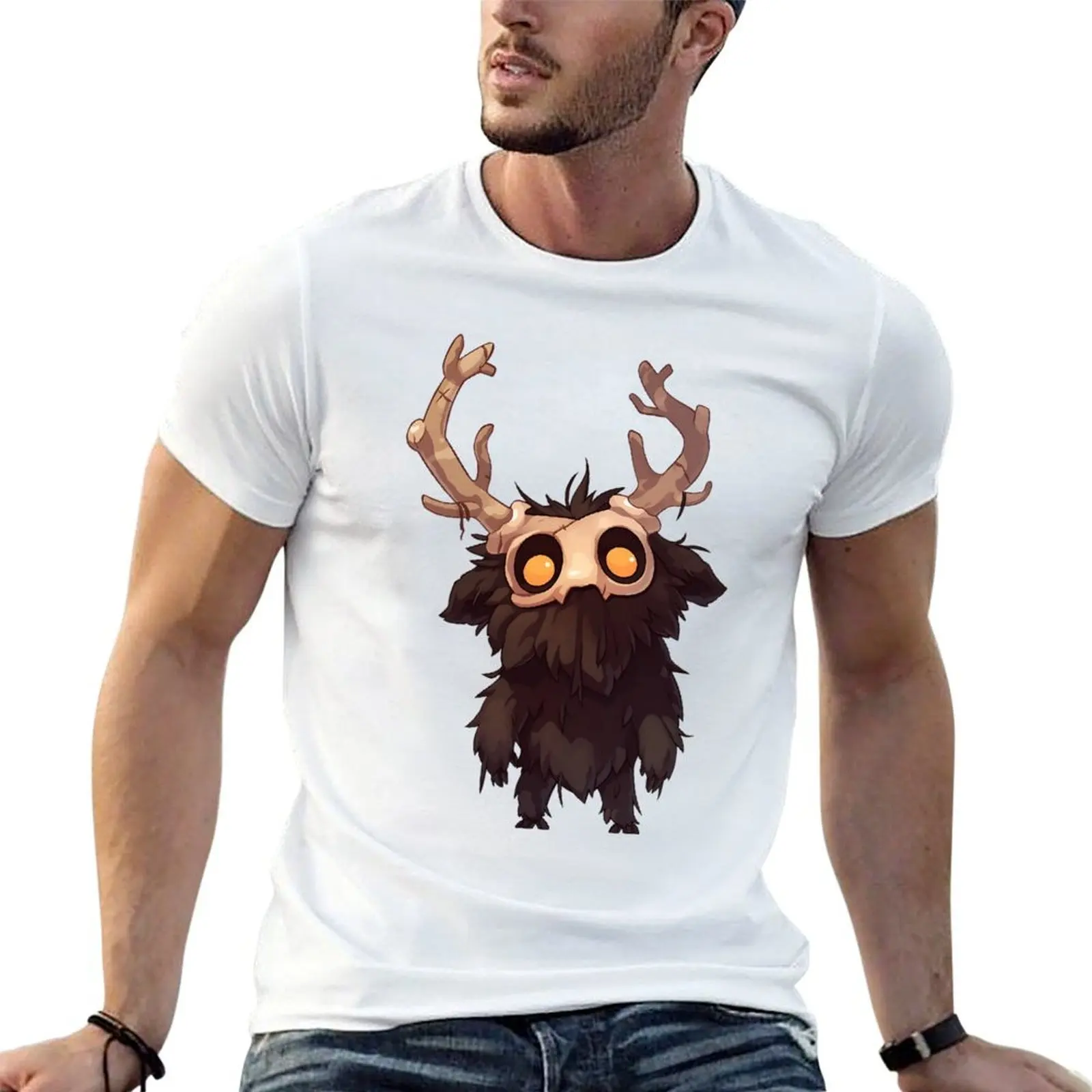 

Indigenous Folklore Art: Wendigo Evil Spirit Legend T-Shirt t shirts cotton 100% man t shirts graphic T-Shirt