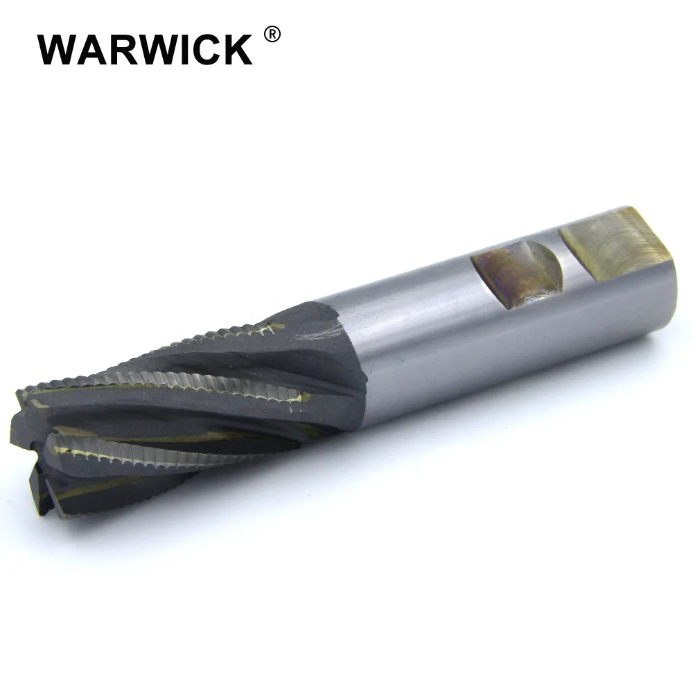 

High Quality Customized Carbide Tipped Roughing End Mill Cutters Tin/Altin Coated for CNC Machine Lower Price Option Available