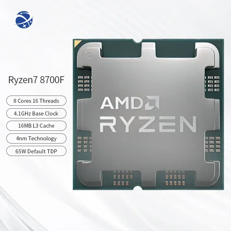 

AMD Ryzen 7 8700F 8 Cores 16 Threads 5GHz Desktop computer processor with AM5 Socket CPU