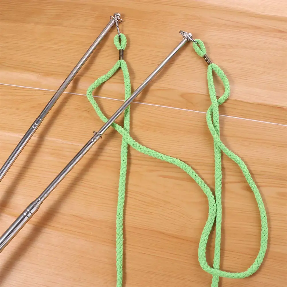 Varita de burbujas para exteriores de gran tamaño, máquina de burbujas ajustable de doble varilla, palos largos y enormes, juego de cuerdas de burbujas de 3 estilos, recuerdos de fiesta