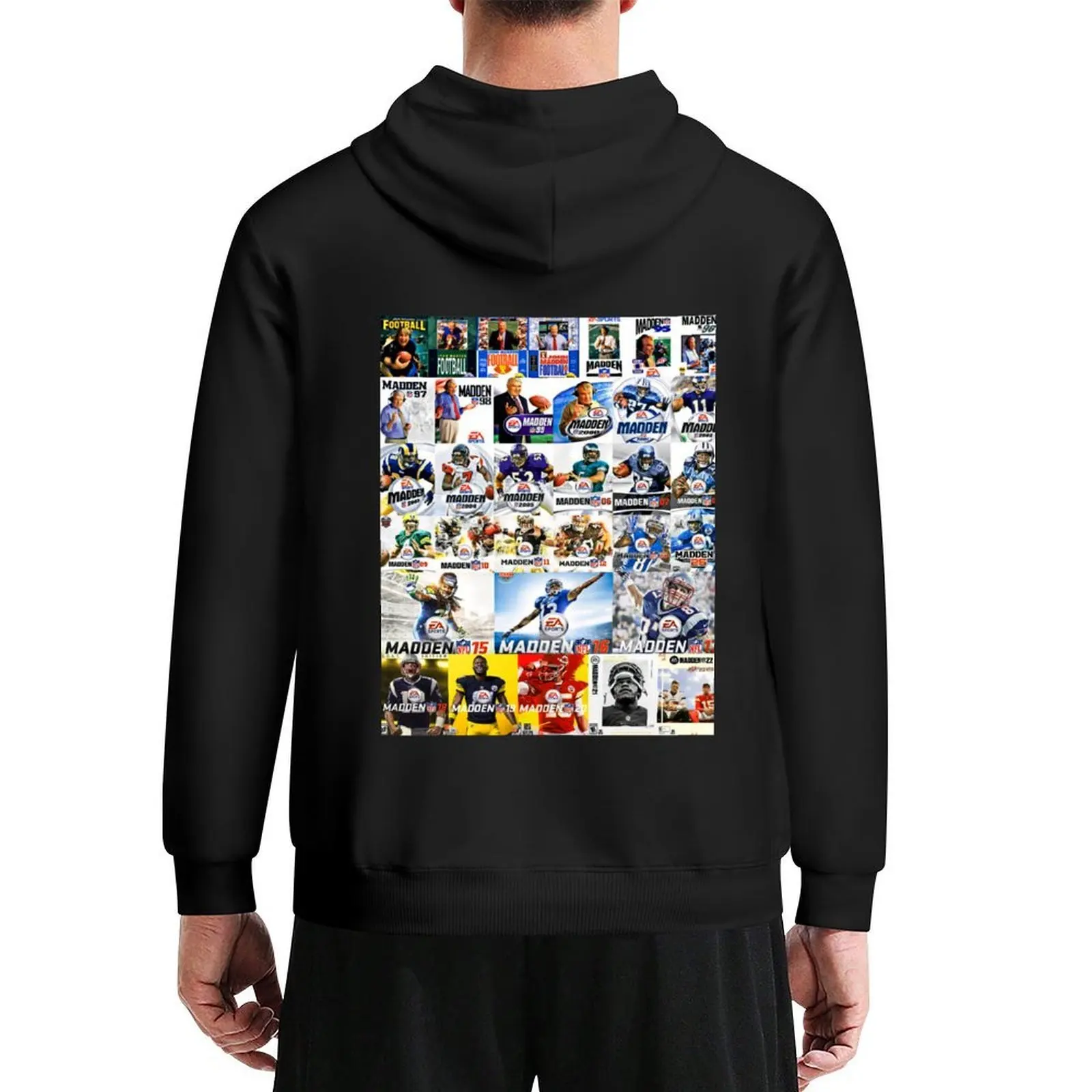 

John Madden Hoodie clothes for men blouse male clothes korean autumn clothes hoodies and sweatshirts new