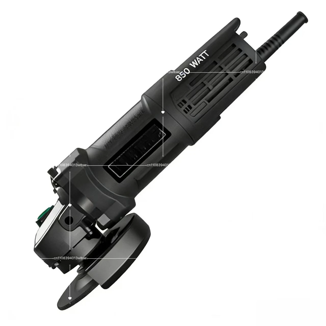 Angle Grinder Multifunctional Cutting and Polishing Machine Hand-held Sanding Tool for Home Use
