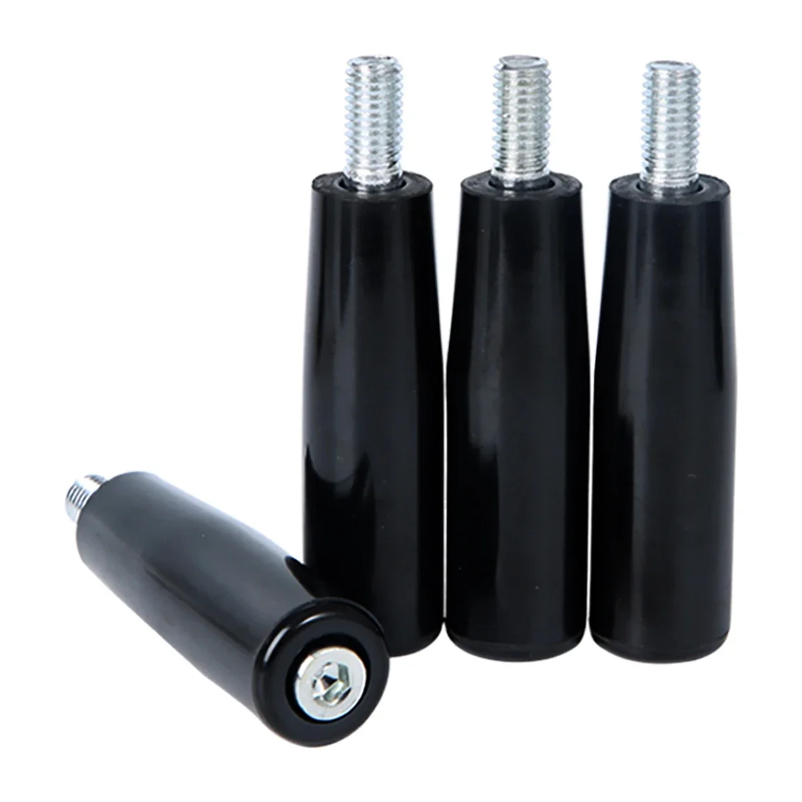 1-10Pc M6M8M10M12 Bakelite Rotating Handle Detachable Rod Milling Machine Through Hole Threading Rod Machine Tool Plastic Handle