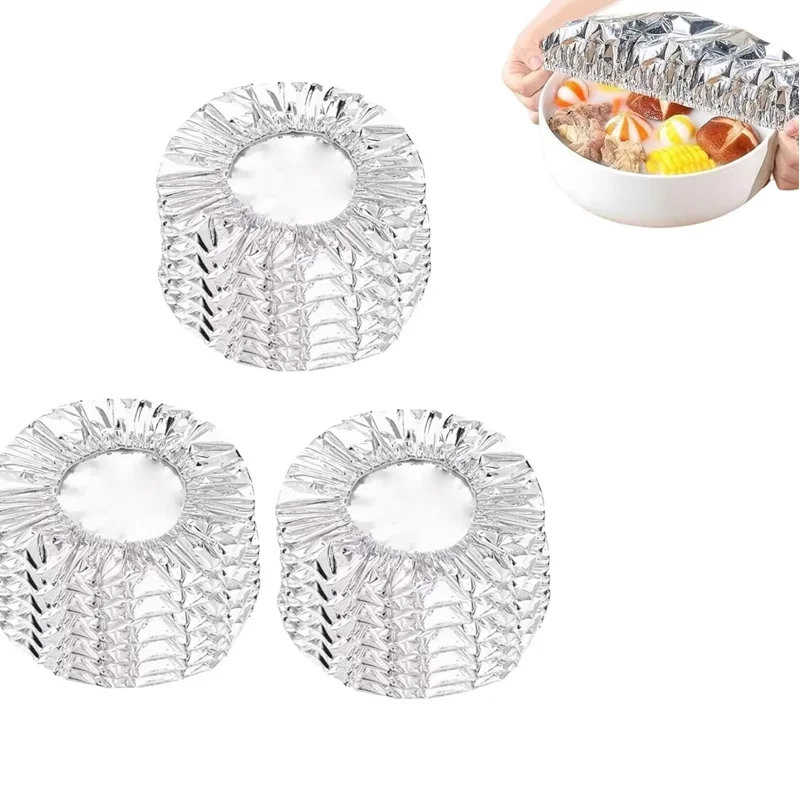 Huishoudelijke food grade herbruikbare aluminiumfoliefilm voor warmte-isolatie en warmtebehoud Geschikt voor oven-afhaalpicknick