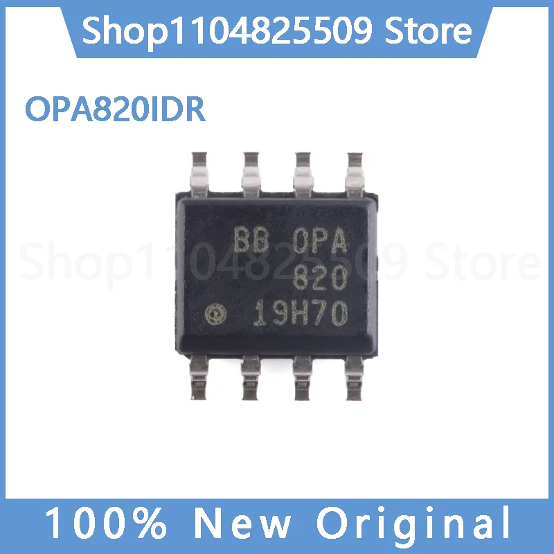 (5~30pcs) pcs 100% Original New OPA820IDR — SOIC-8, Unity-Gain Stable, Low-Noise Voltage-Feedback Operational Amplifier IC