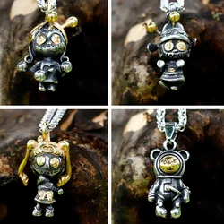 2022 NEW Men's 316L stainless steel Creative Designs Voodoo Doll Collection Pendant clown vampire love balloon For free shipping