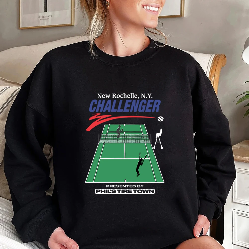 

Challenger Tennis New Rochelle New York Sweatshirt Tennis Shirt Challenger Tennis New Rochelle NY Shirts Unisex Sweatshirts