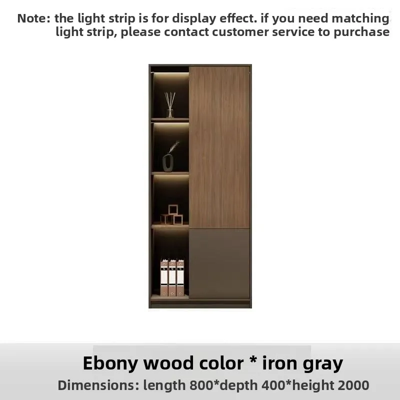 Office file cabinet, decorative cabinet, study integrated locker, wall cabinet, bookcase storage, background cabinet