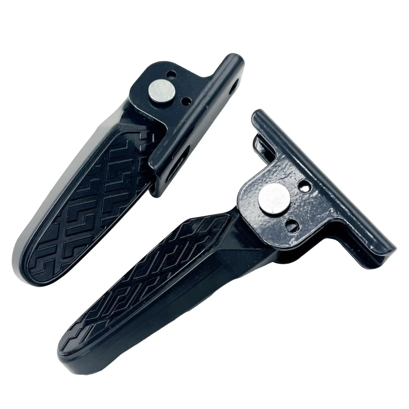 Electric Bike Rear Pedals Easily Install Multipurpose Spare Parts Accessories for Passenger Supports Saving Space Replaces