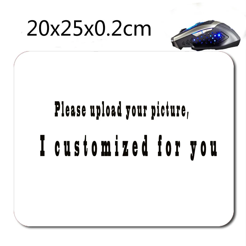 Mairuige Pictures Give Us Custom You Like Photos Print Non-slip Rectangular Rubber Soft Mouse Pad 220*180*2mm /290*250*2mm