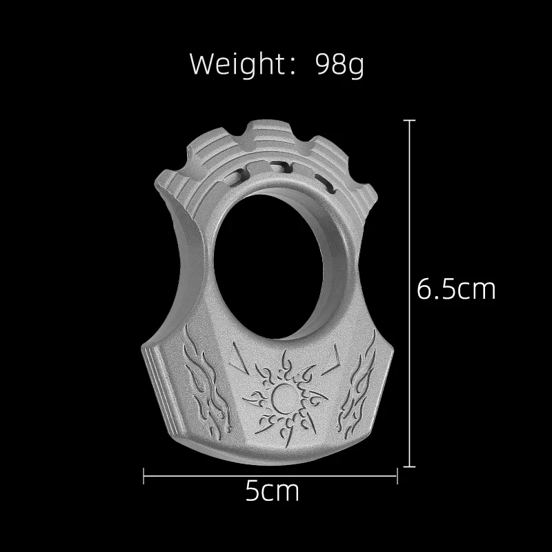 Stainless Steel/Solid/Tools To Prevent Injury/Provide Safety/EDC Double Headed Window Breaker/Type T/Short/Emergency Equipment