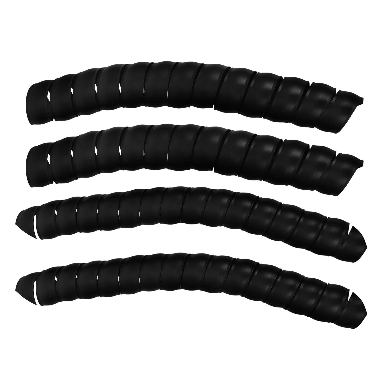

4pcs Tree Trunk Protector Guard Deer Squirrel RabbitBarrier Plastic Spiral Tube Plant Protection Winter Bark Wraps Damaged
