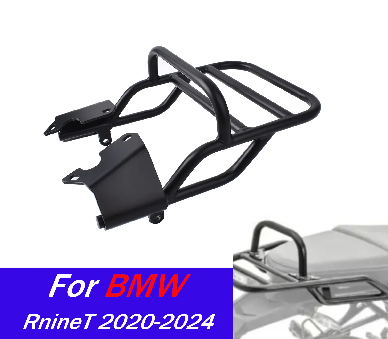 

Задний держатель багажника мотоцикла, кронштейн для BMW RNine T 2014-2023, Urban G S Pure, багажник, опора для хранения, детали полки