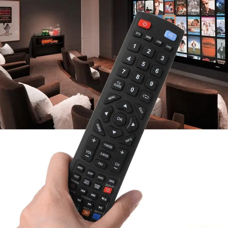 F62C Remote Control Folba Bush Technika for Blaupunkt for SHARP E-Motion Replacement Remote LED LCD Controllers Accessorie
