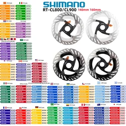 Shimano RT-CL800 RT-CL900 Brake Rotor CENTER LOCK ICE TECHNOLOGIES FREEZA 140mm 160mm ULTEGRA XTR DURA-ACEShimano Bike Part
