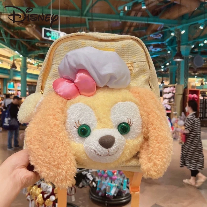 

Disney Cookie Ann Backpack Kawaii Cartoon Anime Embroidery Accessories Plush Backpack Girl DIY Bag Festival Gift