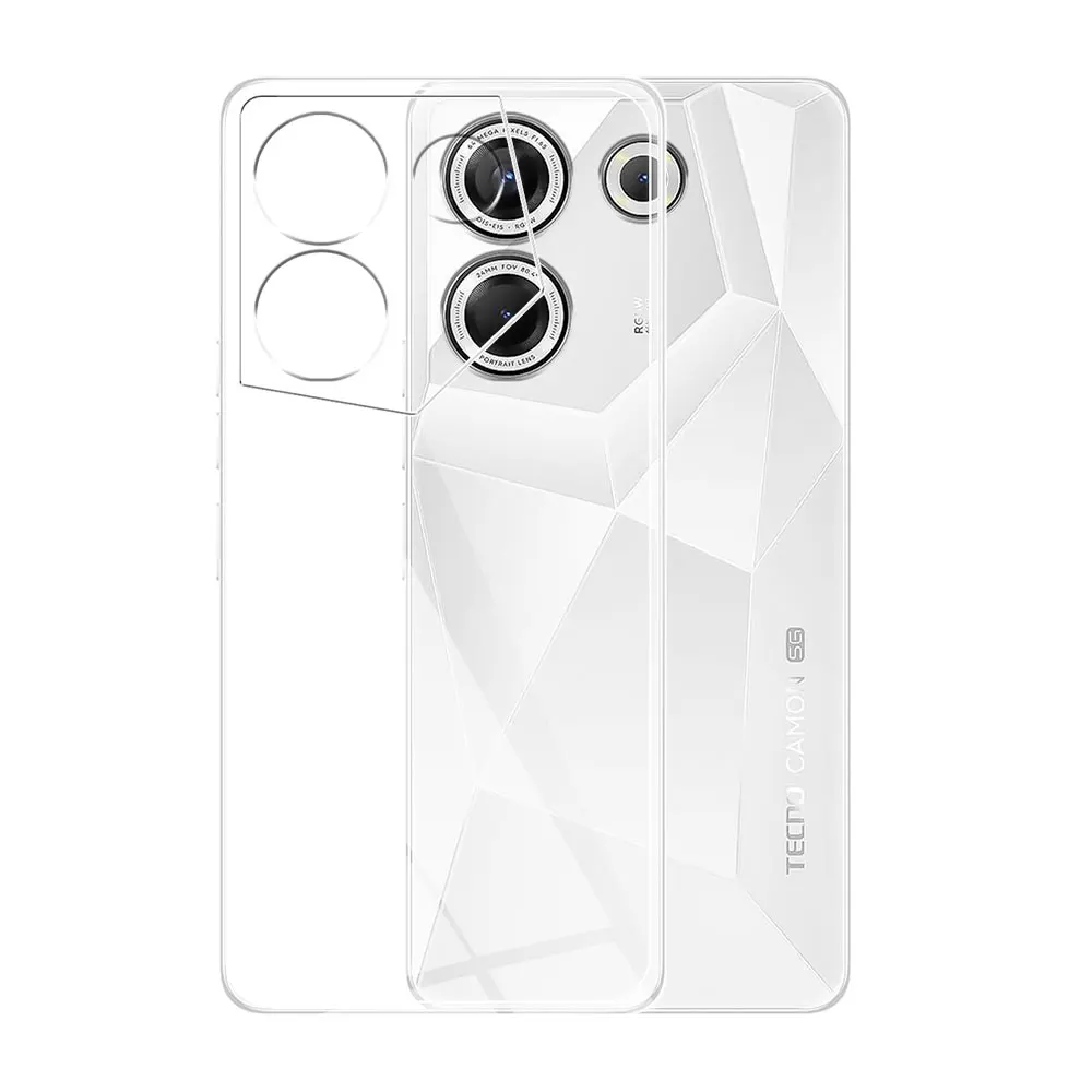 For Tecno Camon 20 Pro Case Clear Soft Silicone Phone Case For Tecno Camon 20 Shockproof Coque For Tecno Camon 20 Pro Fundas