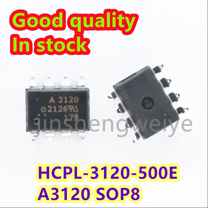 1~40PCS Brand New HCPL-3120-500E HCPL-3120 A3120 SMD-8 IGBT Driver Photocoupler IC Chip Good Quality