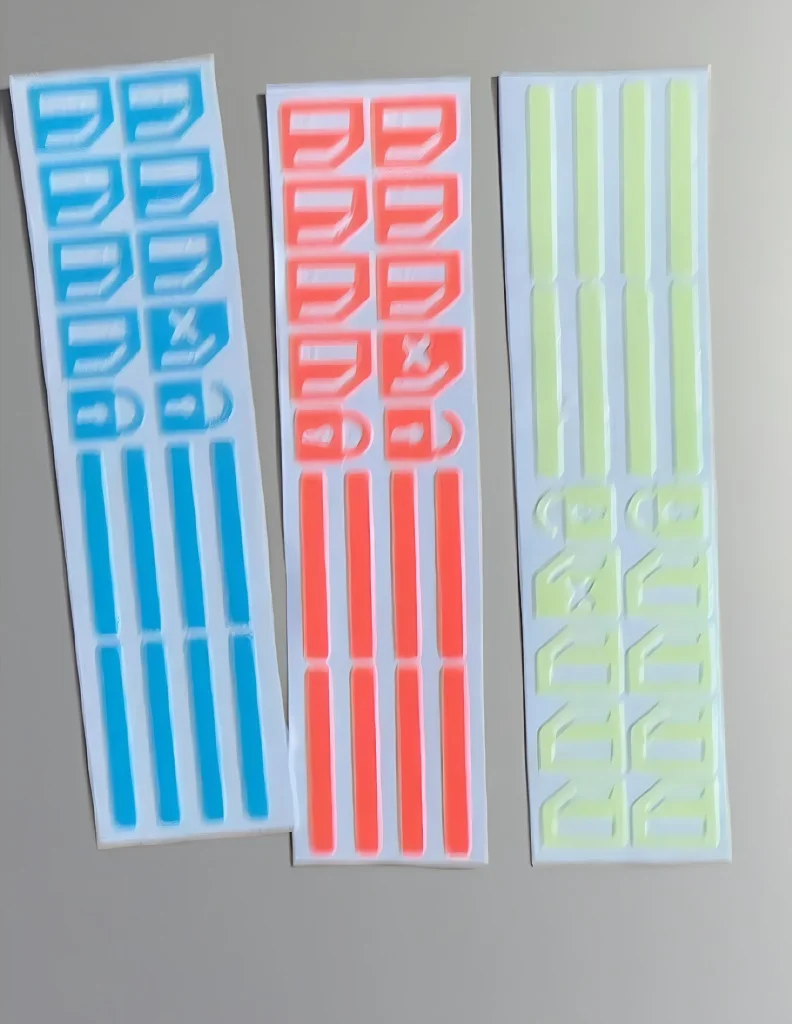 

Personalized Car Interior Decals, Fluorescent Switch Stickers for Window Controls, Easy to Apply and Remove