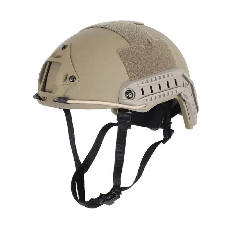 100% Aramid FAST High Cut Capacete Balístico NIJ IIIA Capacete à prova de balas Capacete do exército Headrim Bulletproof Body Armor Helmet