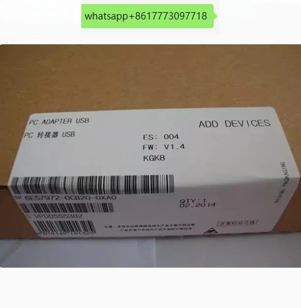 USB-MPI+ Isolated Adapter Programming Cable for S7-200/300/400 PLC DP/MPI/PPI 6ES7 972-0CB20-0XA0 6ES7972-0CB20-0XA0