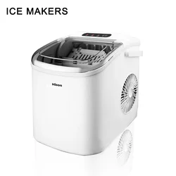 Kitchen Ice Makers 15KG Milk Tea Shop Ice-Cube Machine Electric Ice Generator Home Countertop Portable Ice Cube Maker Machine