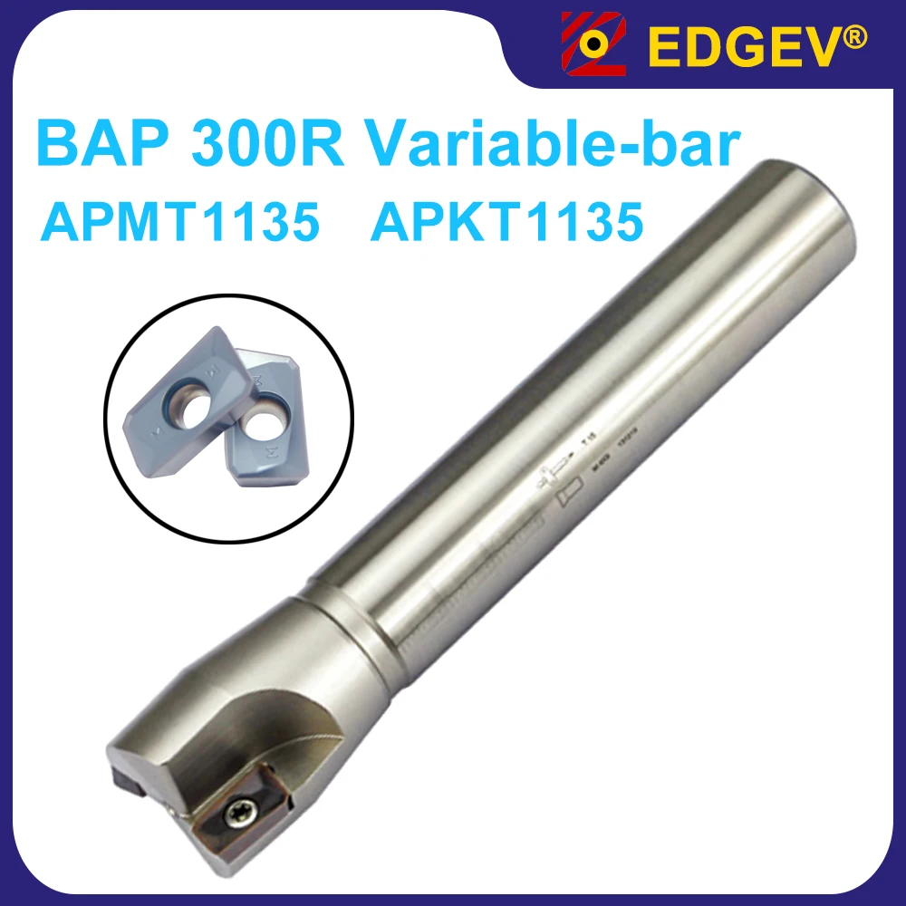 

BAP300R EAP300R 17/21/26 мм 2T 3T прямоугольная ударная фреза BAP 300R APMT1135 твердосплавные вставки держатель станка с ЧПУ