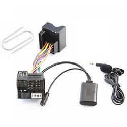 Car Audio Bluetooth Receiver Aux Cable Adapter for VW RCD510 310RCD210 Passat 2006 Touareg 2002 Touran Polo Jetta RNS315 RNS310