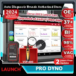 LAUNCH X431 PRO DYNO Car Diagnostic Tools OBD2 Scanner Diagnosis Automotive Car Scanner Auto scanner Diagnostic Tools