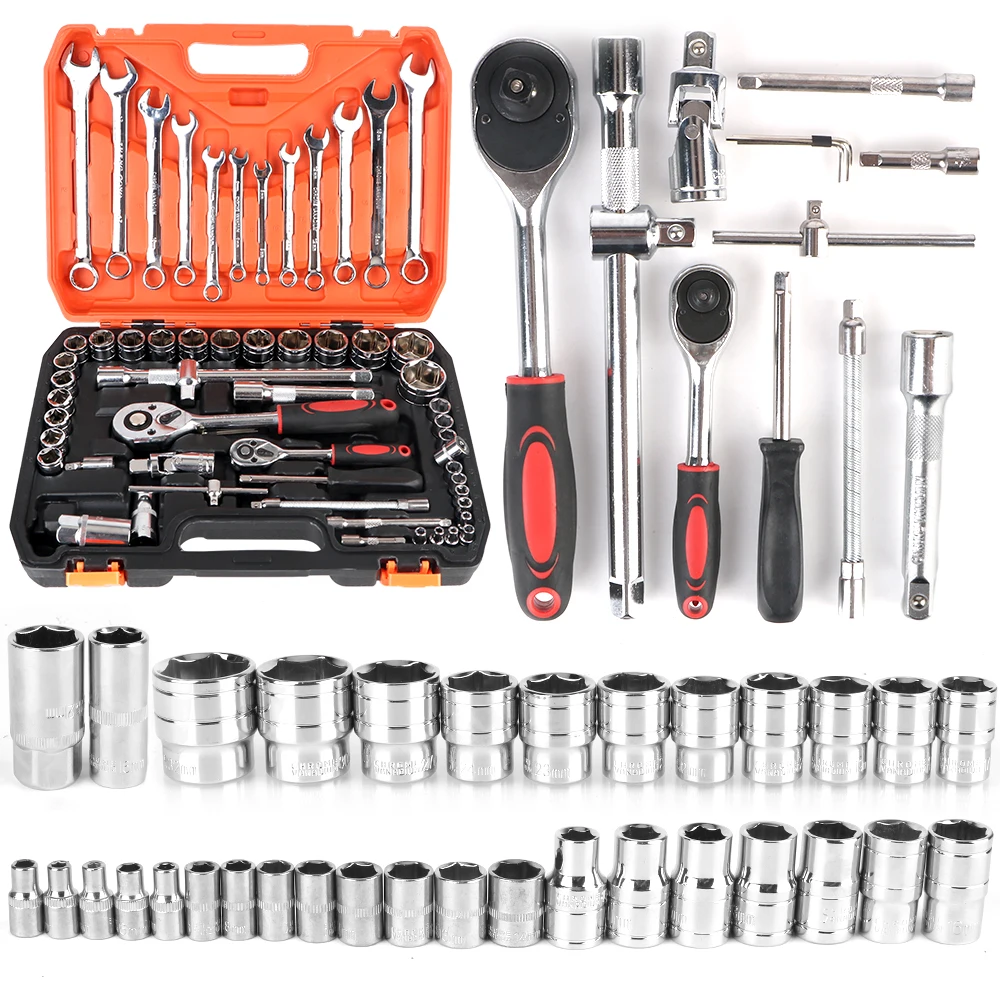 Wheel Bearing Seal Driver Installer 61 Pcs/Set Car Repair Kit Hand Tool Remover Automotive Tools Mechanical Socket Wrench