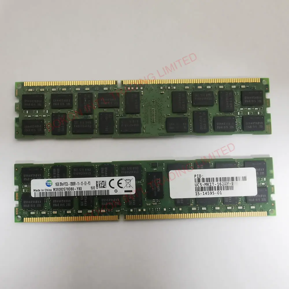 DDR3 16GB 2Rx4 1600 DDR equivalent frequency Server host memory M393B2G70DB0-YK0 PC3L-12800R RAM PC DDR3 12800 16G