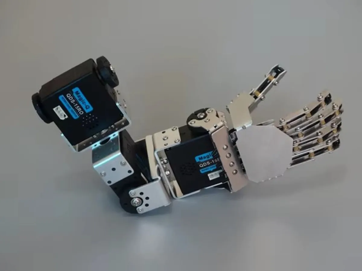 3 DOF Robot Linkerhand Rechter Humanoïde Hand Met Vijf Vingers Manipulator Servo Voor Robotica Arm Gemonteerde Kit Programmeerbare Hand