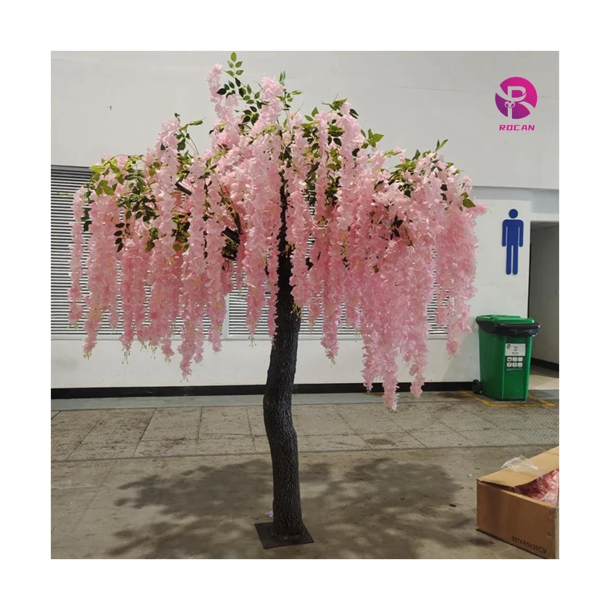 

Dreamy Pink Large Tree Light Pink Peachy Fake Tree Roadside Corridor Events Cherry Blossom Birthday Gender Reveal