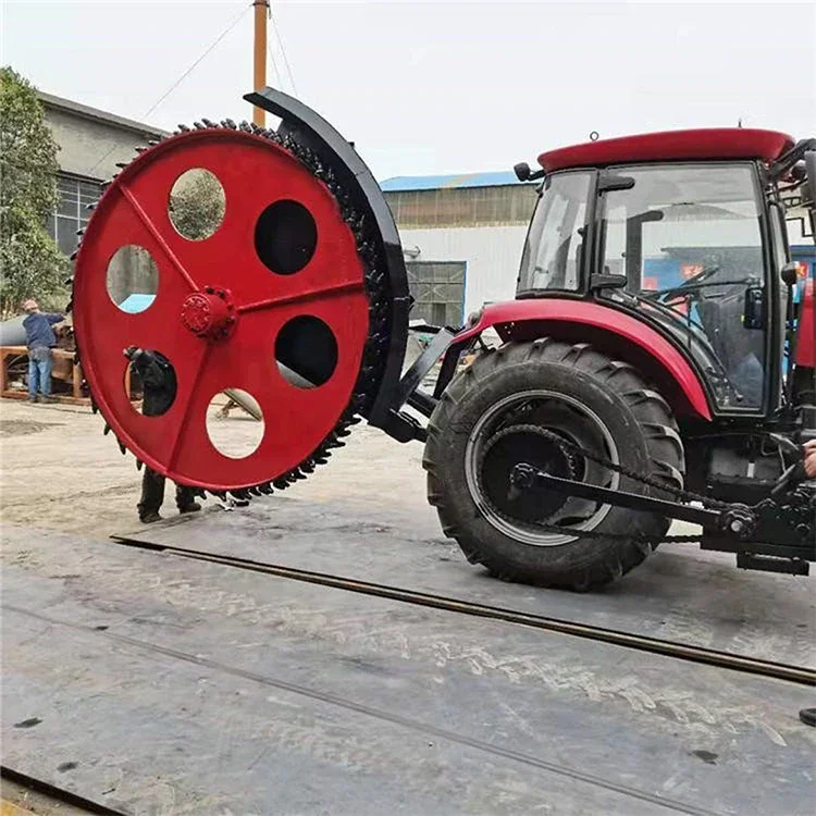 Good Price Disc Trencher Disc Trenching Machine Road Cutting Machine For Sale