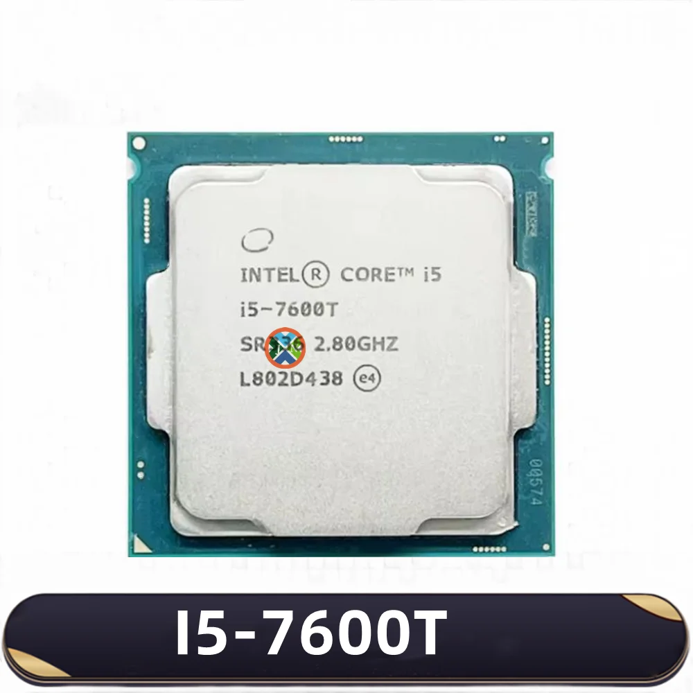 

Core i5-7600T 2.8 GHz Quad-Core Quad-Thread CPU 6M 35W LGA 1151 i5 7600T