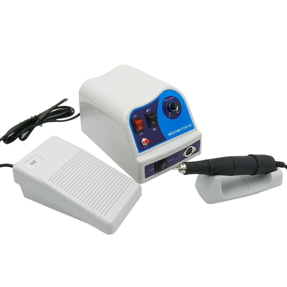 

Dentals Lab N8 Micro Motor with SDE SH37LN Handpieces 45000 RPM Electrics Polishing Micromotors for Dental Surgical Instruments