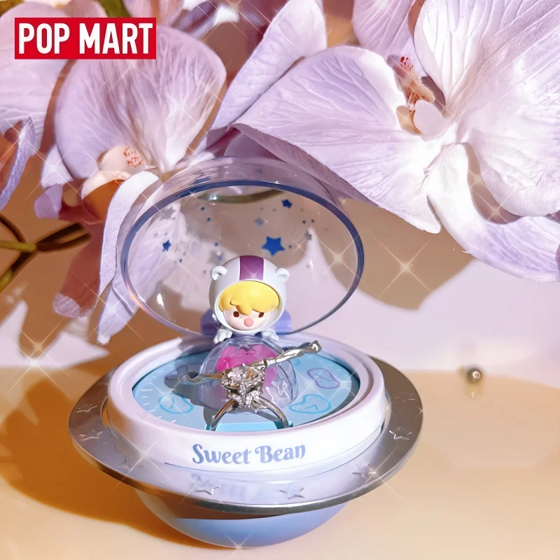 

Original Pop Mart Bubble Romance Series 3 Scene Figurine Ring Box Blind Box Valentine'S Day Gift For Girls Collectible Cute Toy